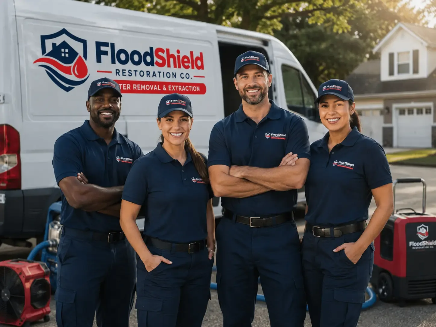 Flood Damage Restoration company in Badger, IA