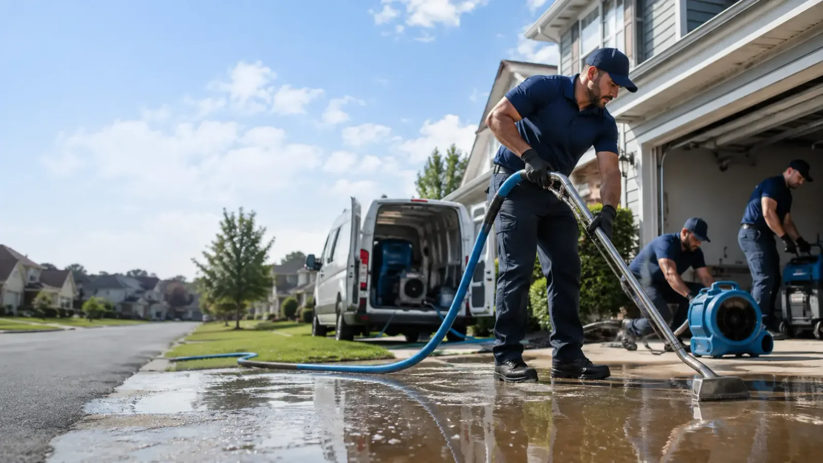 Flood Damage Restoration in Badger, IA